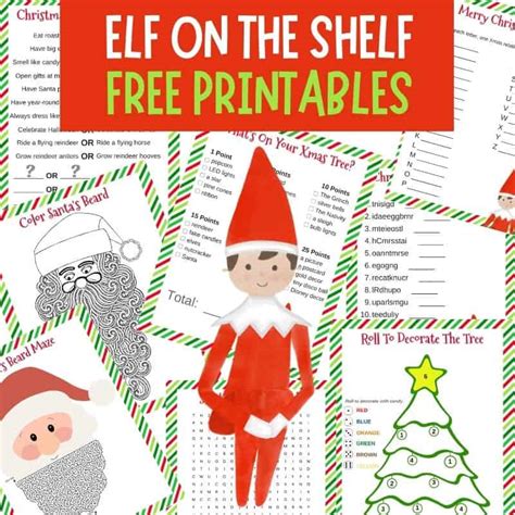 elf on a shelf blue|elf on shelf game printables.